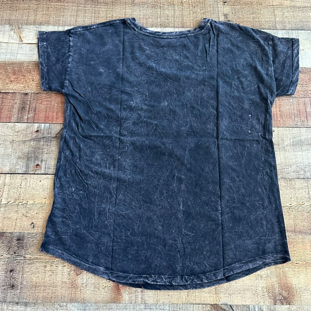Vintage Canvas Vintage Acid Wash Thunder Mama Short Sleeve Graphic Tee T-shirt - Picture 7 of 8